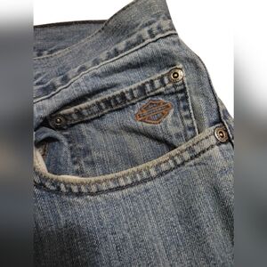 Harley davidson denim blue jeans
